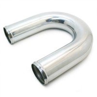 Алюминиевая труба ∠180° Ø38 мм (длина 600 мм)